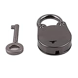 BEE&BLUE 南京錠 鍵 ボックスロック ミニ キー 亜鉛合金 レトロ風 アンティーク 装飾 かわいい アクセサリー ホームハードウェア装飾