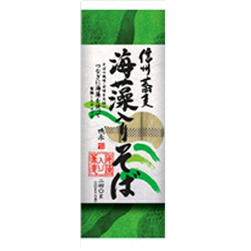 各務製粉 海藻入りそば