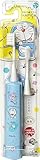 ミニマム ハピカ 電動歯ブラシ ドラえもん ブルー やわらかめ 超薄型コンパクドヘッド/フラット/三列植毛/替ブラシ1本付き