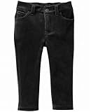 ＧＡＰ （ギャップ） baby GAP　ベロア ロング スリム パンツ（ブラック）【月齢：6ヶ月~2歳】（並行輸入品） (6-12M（6ヶ月～12ヶ月）, ブラック)