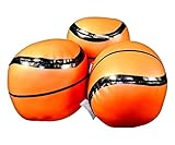 Lot of 12 – Plush Basketball 4 "枕ボール、ソフトビニールpoly-filled Squeeze Toys。