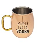 Godinger 19443 Whole Latte Vodka Moscow Mule Mug, Copper