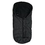 ベビー用品 あったかダウン フットマフ ベビーカー用 バギー 防寒 暖かい お出かけ ブラック