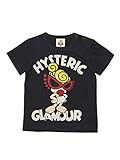 (マイファーストヒステリック) MY FIRST HYSTERIC GIZA45天竺　MINI＆ロゴプリント　半袖Tシャツ 90cm ブラック
