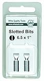 Wiha 71052 5.5mm by 25mm Slotted Insert Bit, 2-Pack [並行輸入品]