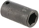 SK Hand Tool 8984 6 Point 3/8-Inch Drive Semi-Deep Impact Socket, 14mm by SK Hand Tool [並行輸入品]
