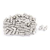 uxcell　ダボ　シェルフサポートピン　ピン　50個入り　　　14x6mm　家庭用ハードウェア