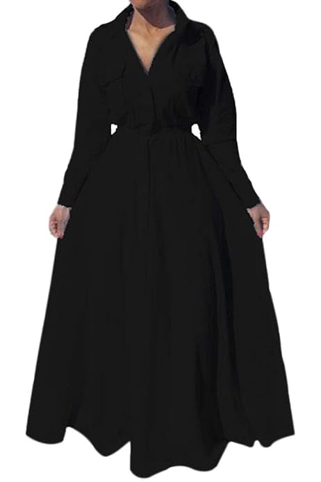Party Cocktail Evening Maxi Button Down 