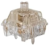 Gateron Jade Max 磁気スイッチ リニア 透明 36gf ゲーミング DIY キーボード用 ラピトリ 35pcs ルブ済み