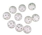 10プラスチックBaseballsトレーニングBatting Practice公式サイズインドア/アウトドア