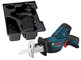 Bosch Bare-Tool PS60BN 12-Volt Max Lithium-Ion Pocket Reciprocating Saw with Exact-Fit L-BOXX Tool I