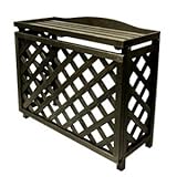 エアコン 室外機カバー 木製 ラティス 格子タイプ 日除け ガーデニング 室外機カバー