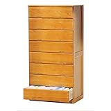 チェスト 桐製 8段 幅60cm タワー型