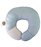 ベビームーン【日本正規代理店】 ベビー枕 0~3歳 ペールブルー BMCTTON-BM1002