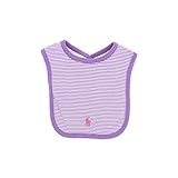 ポロ・ラルフローレン スタイ よだれかけ ベビー 赤ちゃん用 ワンサイズ (D柄)PURPLE[ボーダー柄] [並行輸入品]