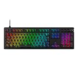 HyperX Alloy Rise ゲーミングキーボード 日本語配列 メカニカル フルサイズ リニアスイッチ メディアコントローラー ガスケットマウント ホットスワップ カスタマイズ 7G7A3AA#ABJ