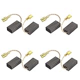 アングルグラインダー用の電動モータのカーボンブラシ15mmx8mmx5mm 4ペア