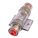 uxcell　AGUヒューズホルダ　自動車用　ミニANL　8/10ゲージ電源線　電子パート　30A