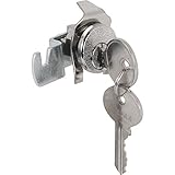 Prime-Line Products S 4138 Mail Box Lock, 5 Pin, Bommer, Nickel Plated, Counter Clockwise [並行輸入品]