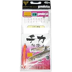 Amazon がまかつ Gamakatsu チカ仕掛 赤袖 7本 T2 3 5号 ハリス0 6 Gamakatsu がまかつ 完成 仕掛け