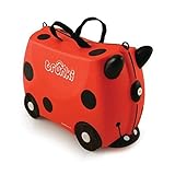 TRUNKI 子ども用 スーツケース キャリーバッグ 乗って遊べる 機内持ち込み 旅行 おもちゃ箱 収納 ライドオン・トランキ/レディバグ・ハーレイ WLTR0092