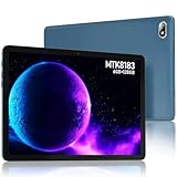 【最新タブレット8コア】Kinstone タブレット 10インチ wi-fiモデル 6GB +128GB+1TB拡張可能 CPU 2.0Ghz 8 Hour大容量バッテリー 5MPカメラ 1280*800 HD IPS Screen Type-C充電 2.4/5G WiFi Bluetooth5.0 日本語取扱説明書付属 オンライン授業(Blue))