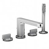 American Standard 2506.921.002 Moments Deck Mount Tub Filler With Personal Shower, Polished Chrome [
