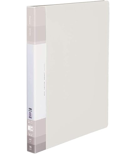 Amazon.co.jp: コクヨ クリヤーブック Glassele 替紙式 A4 オフ