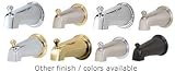 Pfister 015-250K 5-Inch Quick Connect Diverter Tub Spout, Brushed Nickel [並行輸入品]