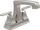 Delta Faucet 2564-SSMPU-DST Ashlyn Two Handle Centerset Lavatory Faucet, Stainless [並行輸入品]