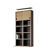 WF-1580UP NA ウォルフィット walfit タカシン家具工業 ウォールストレージ 上置き W77.2 D37.4 H151.5〜162cm 送料無料