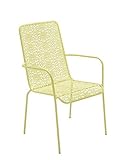 Deco 79 65443 Metal Outdoor Chair 23 x 37 [並行輸入品]
