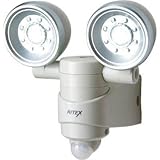 ムサシ:ライテックス 乾電池式 1W×2 LEDセンサーライト LED-120 型式:LED-120
