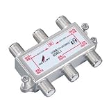 DXアンテナ:屋内用5分配器全端子通電 ＜5DEL1＞ 型式:5DEL1