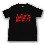 リトルロックストアー　男児／ボーイズ　Tシャツ スレイヤー (ロゴ) (1〜2歳)