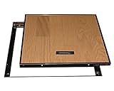 66146床下点検口 アルミ ﾌﾞﾛﾝｽﾞ460角　サヌキ