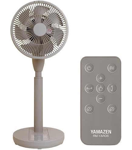 【未使用】2025年購入　山善 DCモーター扇風機 RLX-MP023 Amazon.co.jp : [山善] 扇風機 DCモーター 【モバイルバッテリーでも
