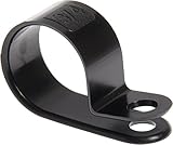 The Hillman Group 55021 1-Inch All Weather Nylon Cable Clamp, 8-Pack by The Hillman Group