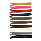 3番手コイルファスナー 18cmカット 長引手 C/#578 グレー