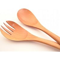 籐芸 サオの木 サーバースプーン&フォークセット PSVS23SW