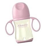 Baosity 全5色　乳瓶　ベビー　幼児および乳児の乳 - ピンク