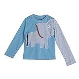 DIAMONDO新しい子供用子供用ガールズコットン服象印刷ストライプトップスTシャツ( 2 – 7歳)