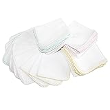 綿 100％ ガーゼ ハンカチ 3色 50枚組 （30×30㎝）