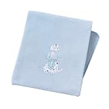 Silver Cloud Love Colour Elephant Spot Fleece Blanket (Blue) by Silvercloud