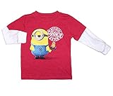 Minion Stuart公式Cookie Tasterクリスマス赤ちゃん&幼児用Little Boysシャツ カラー: レッド