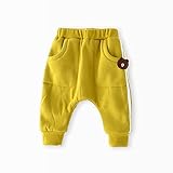 NiceYY ベビーパンツ ロングパンツ 長ズボン ストレッチパンツ スウェットパンツ 裏毛やわらかパンツ 男の子 女の子 冬 男女兼用 キッズ ベビー ベビー服 赤ちゃん 肌着 綿 通気性 かわいい