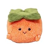 内藤デザイン研究所(Naitou Design) 大陸散歩 ぽちゃまる秋の味覚シリーズ ぬいぐるみS かき ぬいぐるみ 雑貨