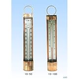 安藤計器 銅枠入り水温計 10-50