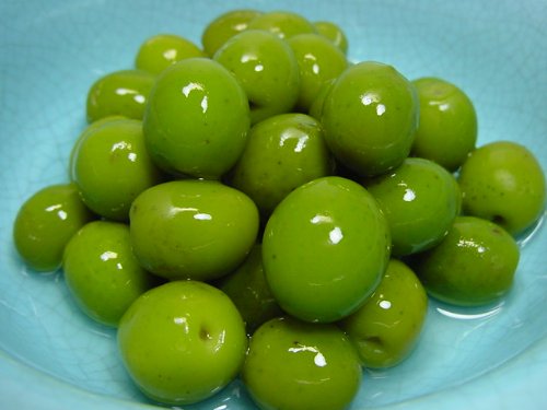 小豆島産 オリーブ 新漬け 100g袋入り