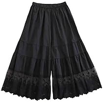 45r 黒の刺繍入りペチパンツ 楽天市場】ワンピースの下に穿く接触冷感ペチパンツ レディース